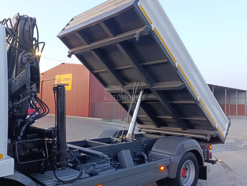 Mercedes Benz Atego 1218 kiper kran