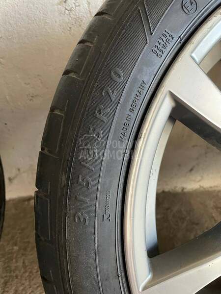 Aluminijumske felne Dunlop 20" 5 x 120