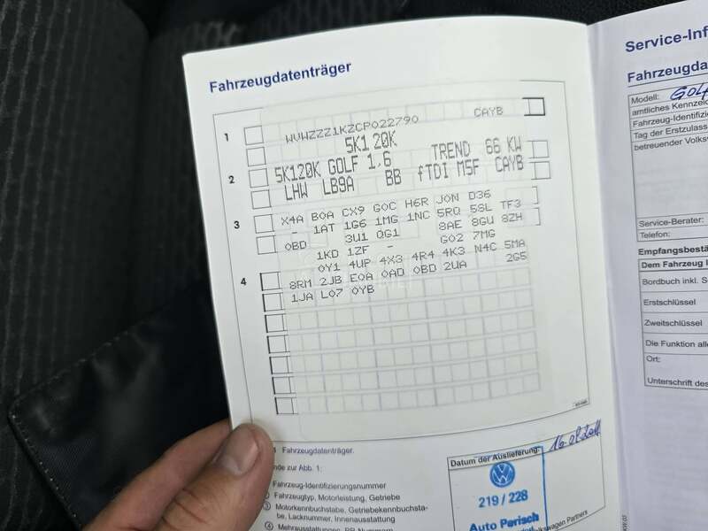 Volkswagen Golf 6 1.6tdu t o p