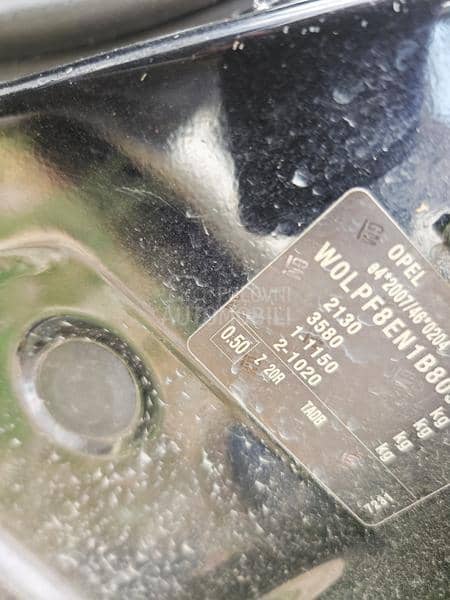 Opel Astra J 2.0 cd 2011. god. -  kompletan auto u delovima