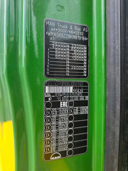 MAN TGS 33.500 Sticar 6x6