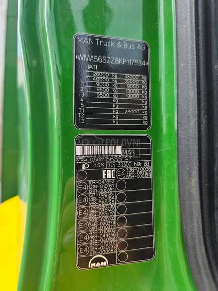 MAN TGS 33.500 Sticar 6x6