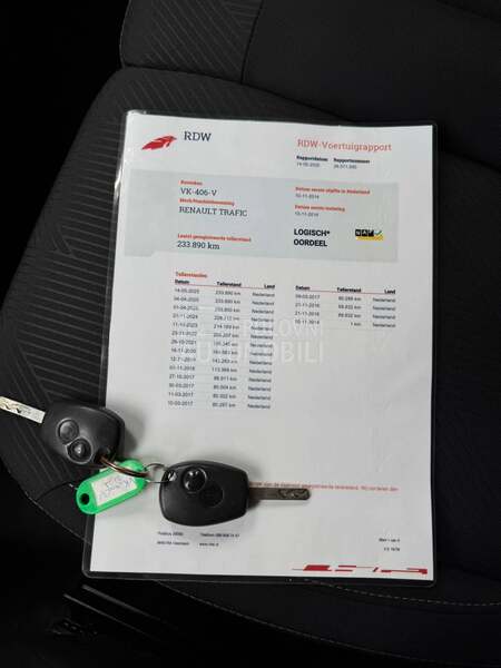 Renault Trafic 1.6DCi/0RG K.M/