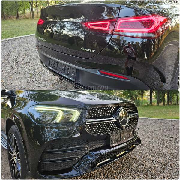 Mercedes Benz GLE 350 DE Black AMG Coupe