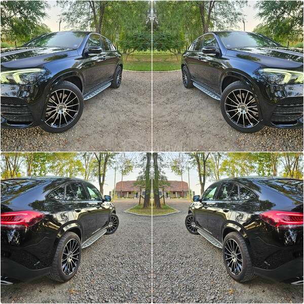 Mercedes Benz GLE 350 DE Black AMG Coupe