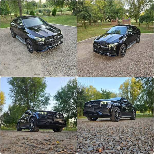 Mercedes Benz GLE 350 DE Black AMG Coupe