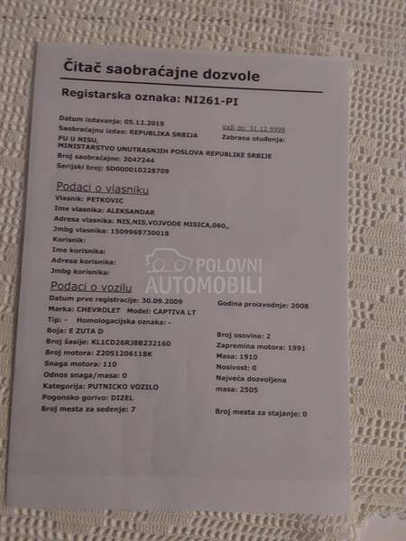 Chevrolet Captiva 