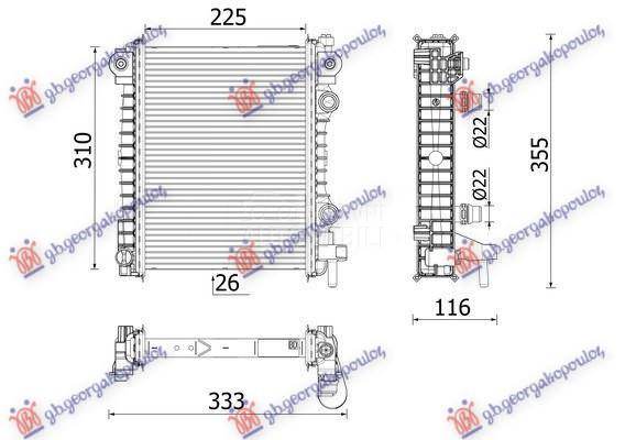 HLADNJAK MOTORA DODATNI 2.0...