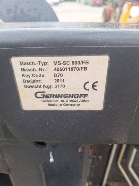 Geringhoff MS SC 800