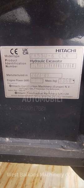 Hitachi ZX55U 6 CLR