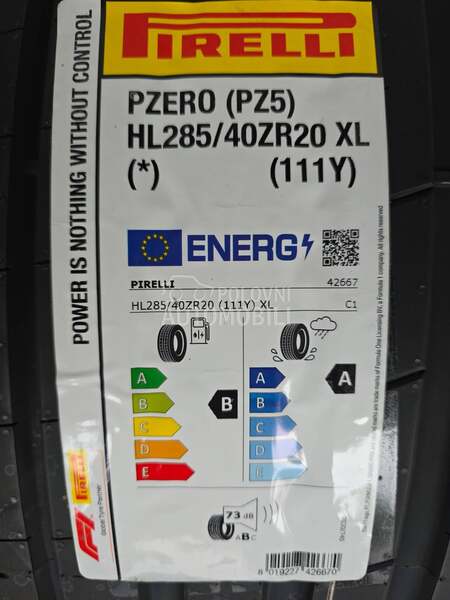 Pirelli 295/35 R21 Letnja