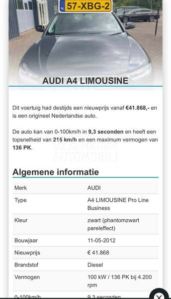 Audi A4 NAV/KOŽA/RESTYLE