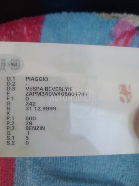 Piaggio bewerly