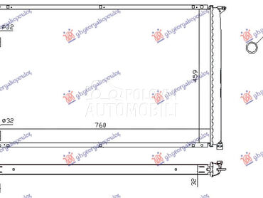 HLADNJAK MOTORA 2.5 DIZEL (...   od 1998. do 2009. god.