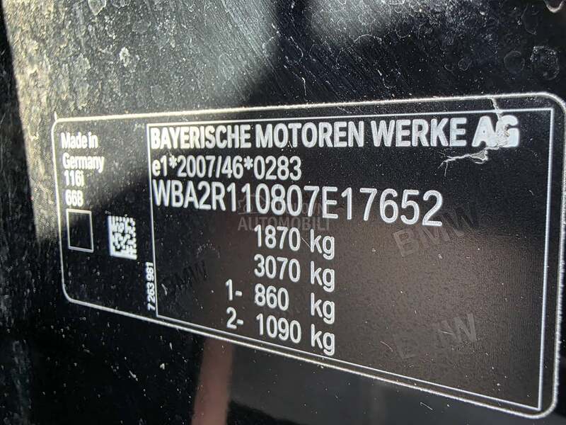 BMW 116 LCI