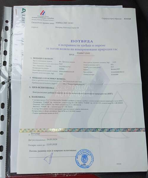 Fiat Panda Reg.godinu dana