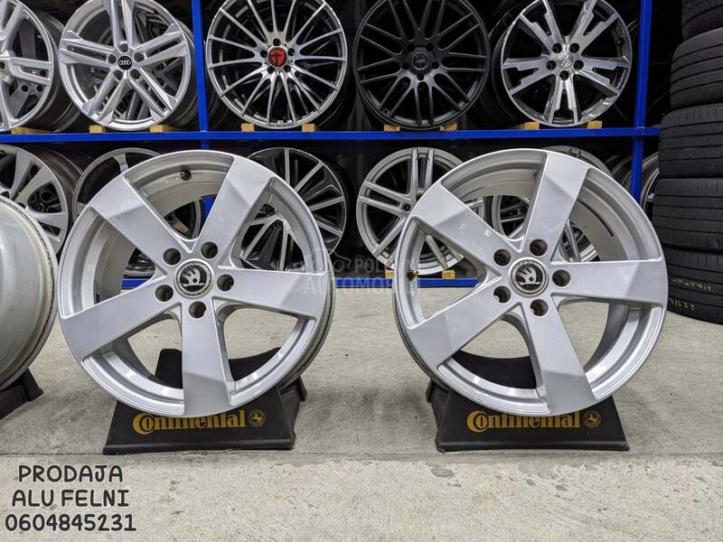 Aluminijumske felne SKODA 17" 5 x 112