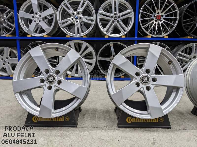 Aluminijumske felne SKODA 17" 5 x 112