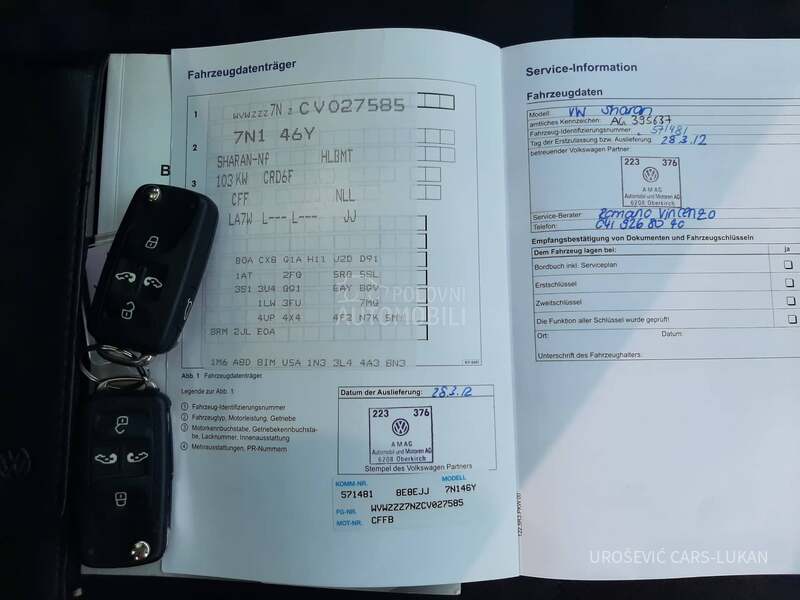 Volkswagen Sharan 7 MESTA DSG CH
