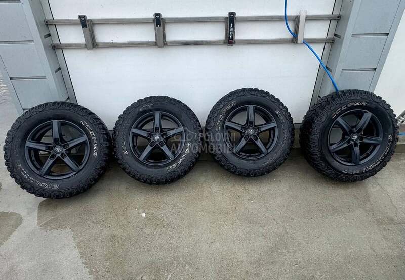 Aluminijumske felne RC Alu sa Gumama 16" 5 x 110