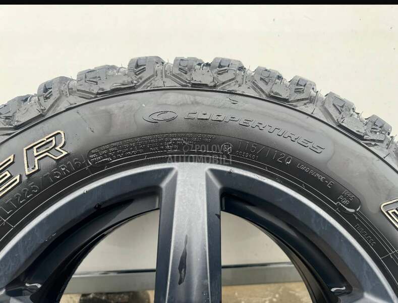 Aluminijumske felne RC Alu sa Gumama 16" 5 x 110