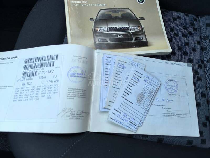 Škoda Fabia 1,2 HTP Srbija