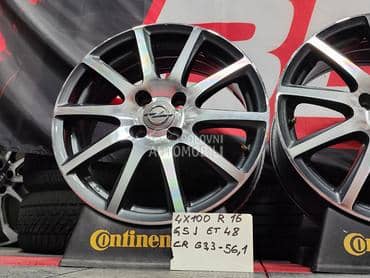 Aluminijumske felne  16" 4 x 100