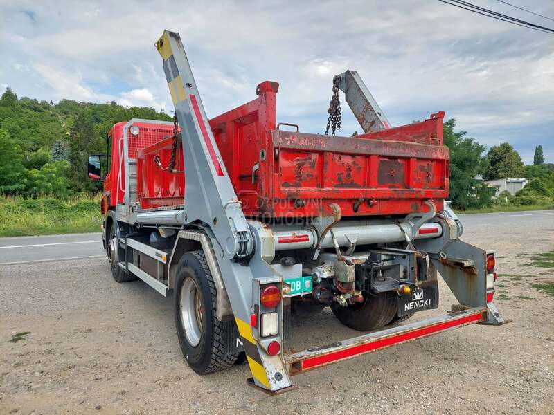 Scania P270 podizac kontejnera