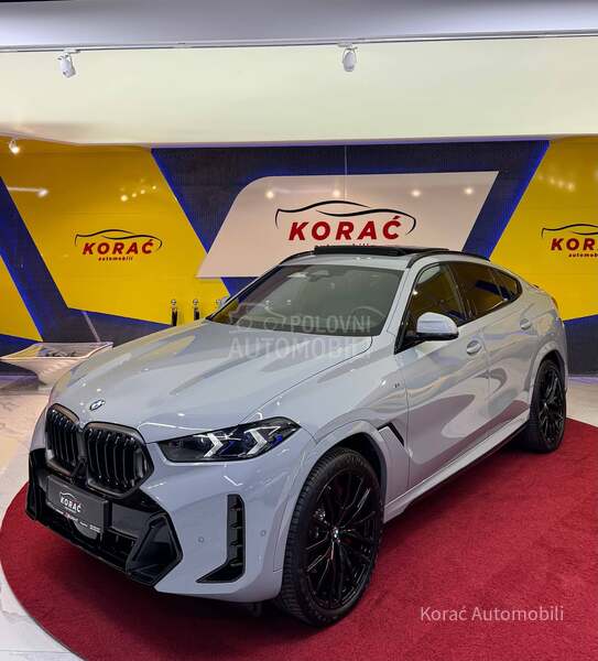 BMW X6 40d M-paket VAZDUH