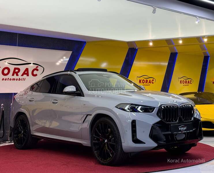 BMW X6 40d M-paket VAZDUH