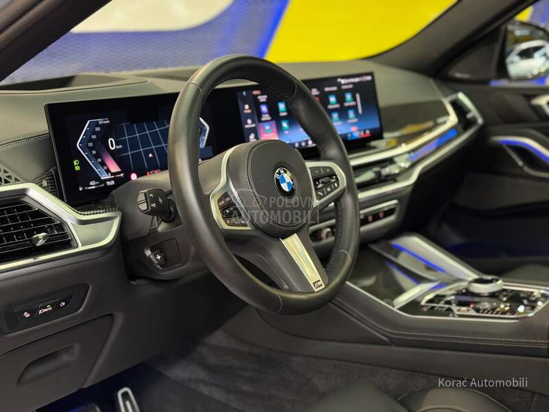 BMW X6 40d M-paket VAZDUH