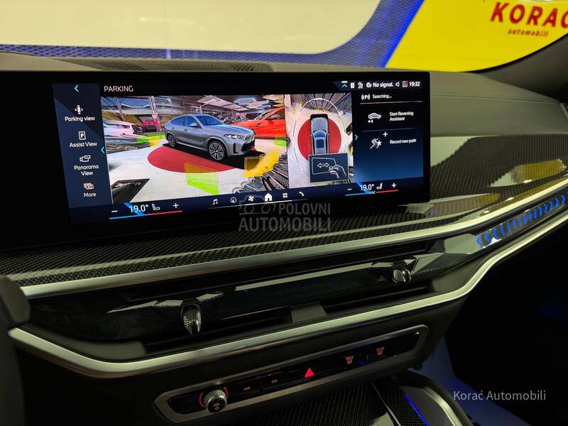 BMW X6 40d M-paket VAZDUH
