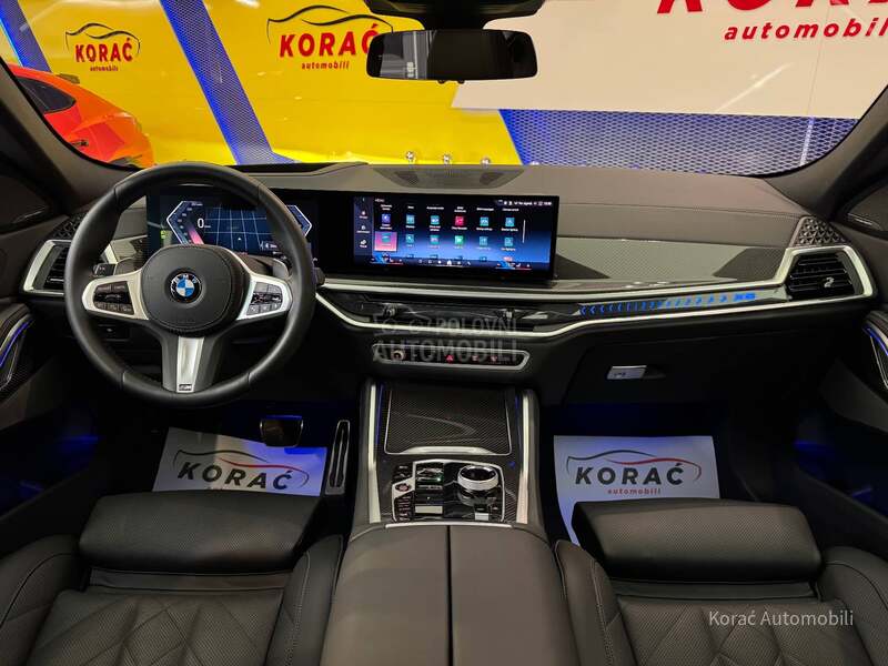 BMW X6 40d M-paket VAZDUH