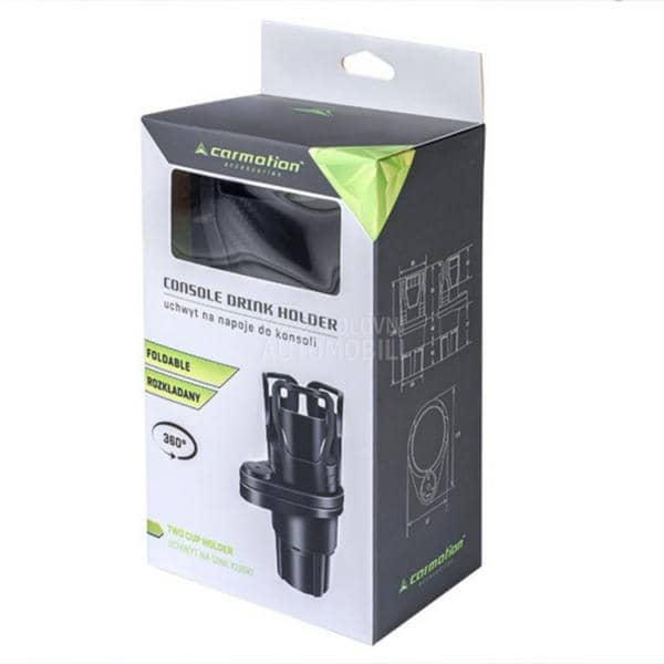 Držač čaše za konzolu 2limenke