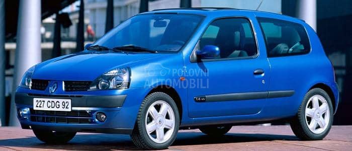 Renault Clio 01-06 god -  kompletan auto u delovima