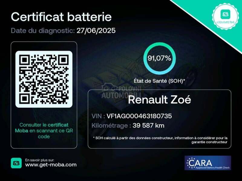 Renault Zoe R135 Intens