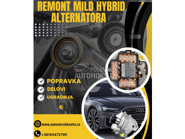 Remont Mild Hybrid Alternatora za Audi A6, A6 Allroad, A7 ... od 2018. do 2025. god.