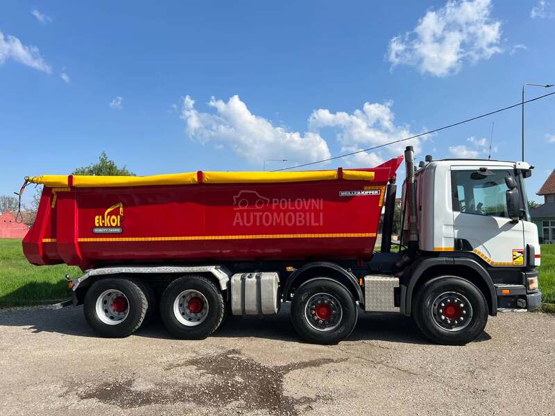 Scania P124 8x4 kiper