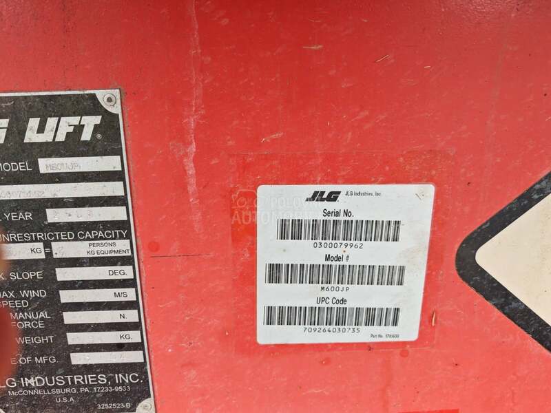 JLG JLG M600JP