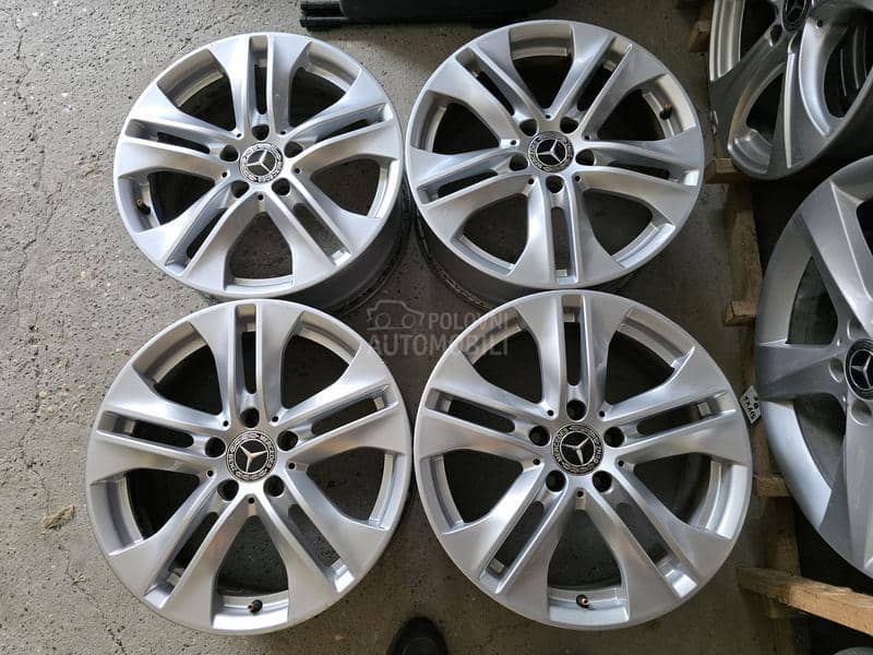 Aluminijumske felne mercedes 17" 5 x 112