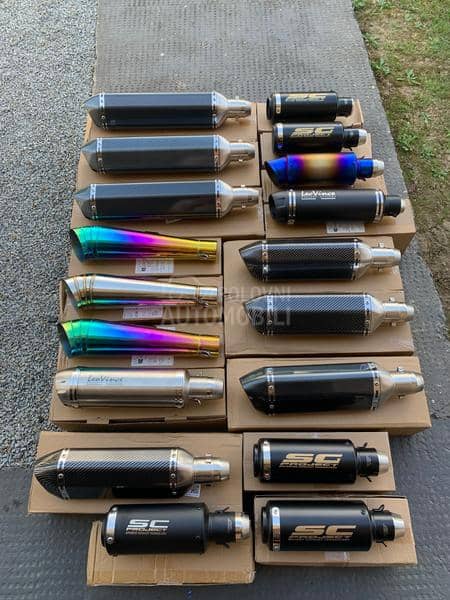 Auspusi razni novi nekorisceni