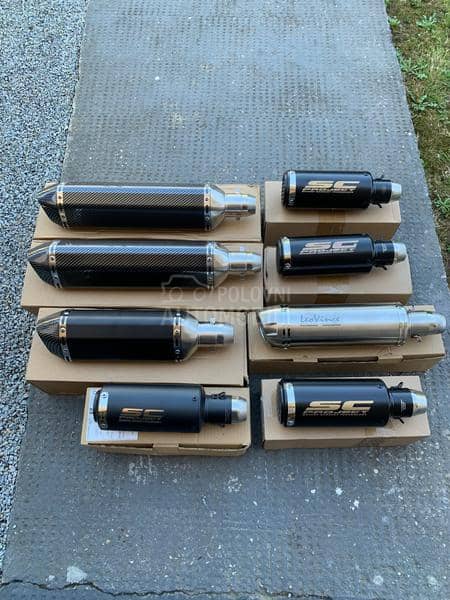 Auspusi razni novi nekorisceni