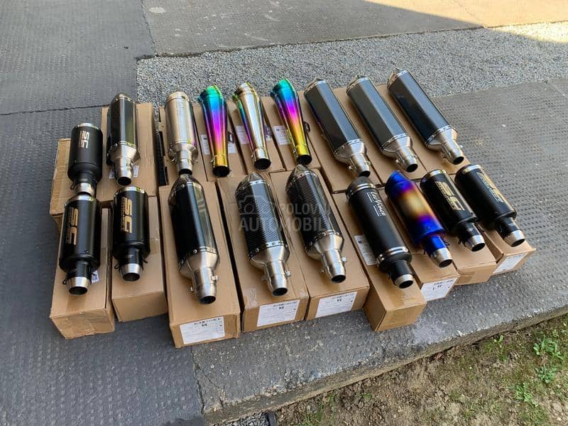 Auspusi razni novi nekorisceni