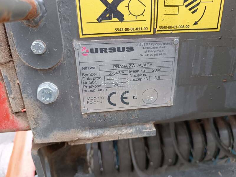 Ursus balirka Z 543 A