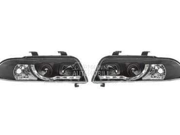 Farovi Devil Eyes Crni B5 za Audi A4