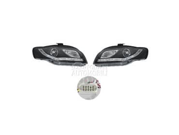 Farovi Devil Eyes Crni B7 za Audi A4