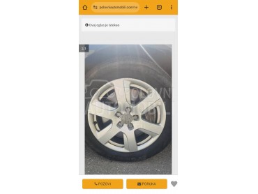 Aluminijumske felne Audi 17" 5 x 112