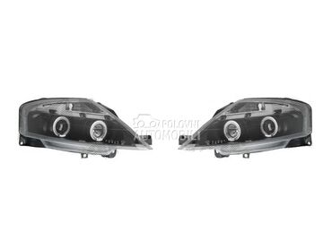 Farovi Angel Eyes Crni za Citroen C3
