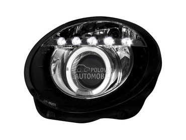 Farovi Day Line Crni Tuning za Fiat 500