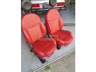 ENTERIJER/CRVENA KOŽA FIĆA 500 za Fiat 500